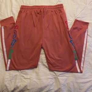 Pink sweats